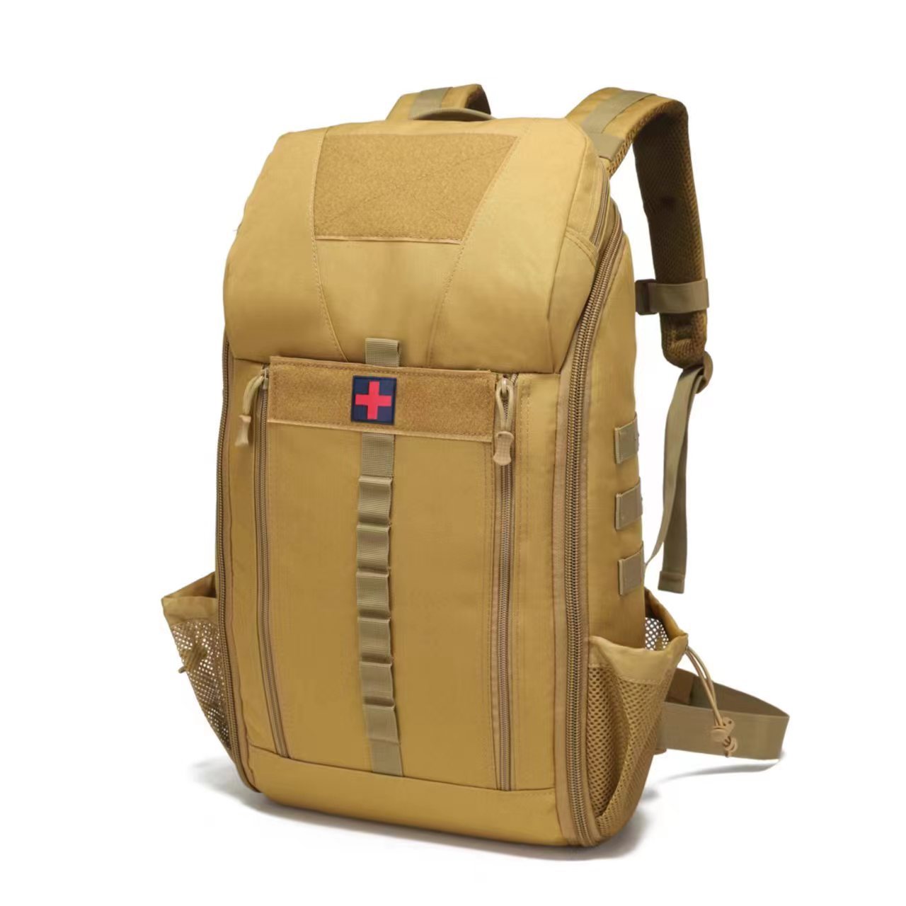 Tactical Hiking Outdoor Medical Backpack High Capacity Camping Mountaineering Rucksack - Image 2