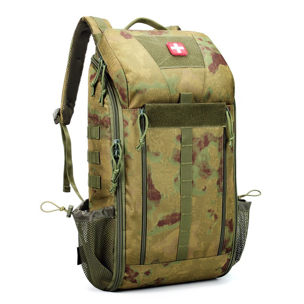 Tactical Hiking Outdoor Medical Backpack High Capacity Camping Mountaineering Rucksack - Image 5