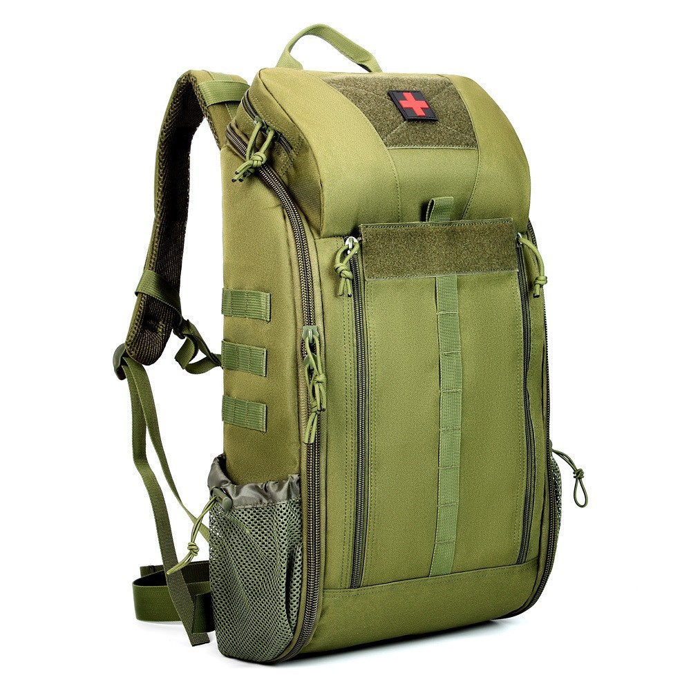 Tactical Hiking Outdoor Medical Backpack High Capacity Camping Mountaineering Rucksack - Image 3